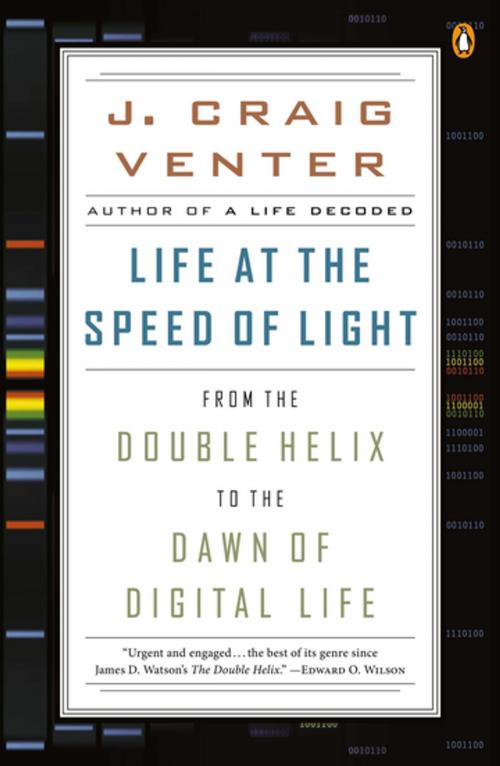 Cover of the book Life at the Speed of Light by J. Craig Venter, Penguin Publishing Group