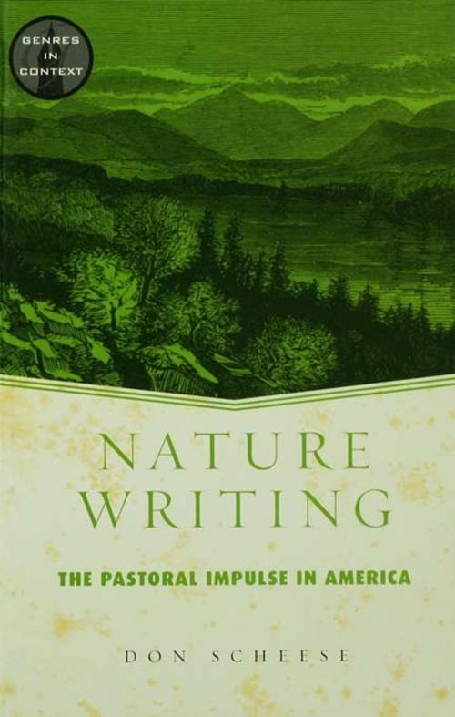 Cover of the book Nature Writing by Don Scheese, Taylor and Francis