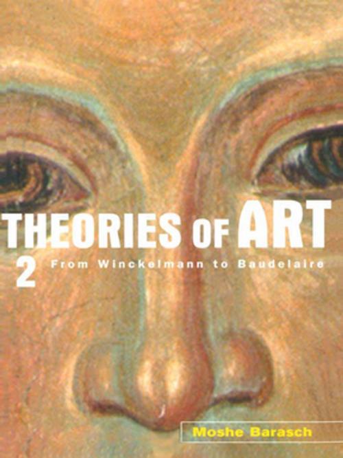 Cover of the book Theories of Art by Moshe Barasch, Taylor and Francis