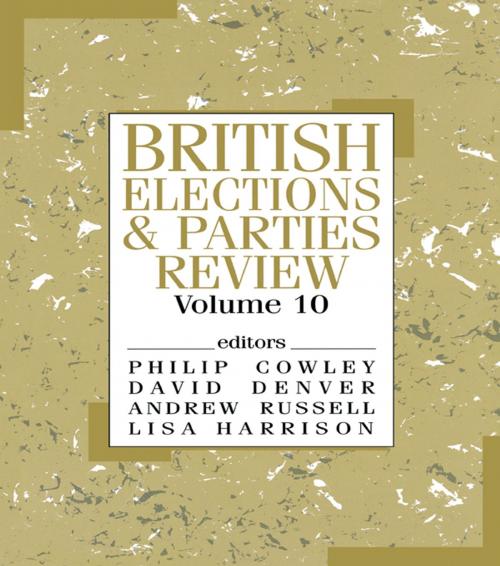 Cover of the book British Elections & Parties Review by , Taylor and Francis