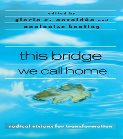 Cover of the book this bridge we call home by , Taylor and Francis