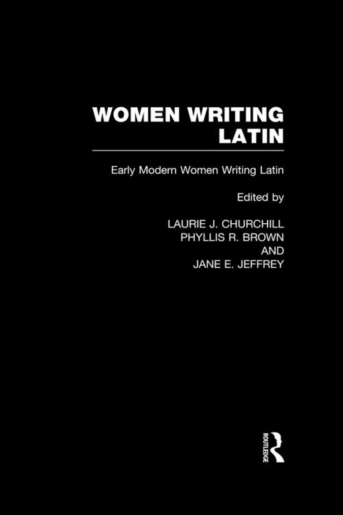 Cover of the book Women Writing Latin by , Taylor and Francis