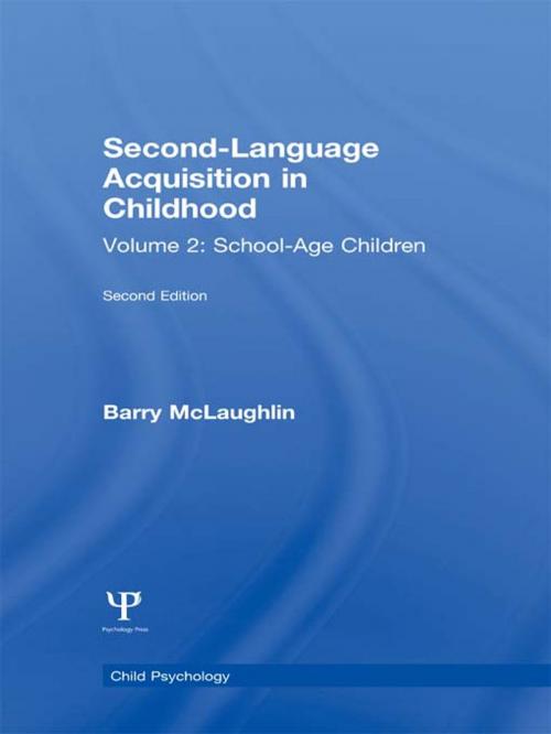 Cover of the book Second Language Acquisition in Childhood by , Taylor and Francis