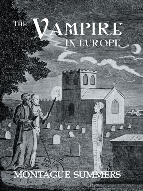 Cover of the book Vampire In Europe by Summers, Taylor and Francis