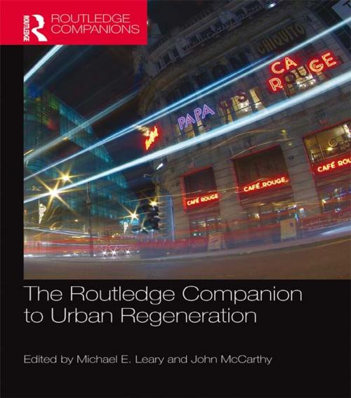 Cover of the book The Routledge Companion to Urban Regeneration by , Taylor and Francis