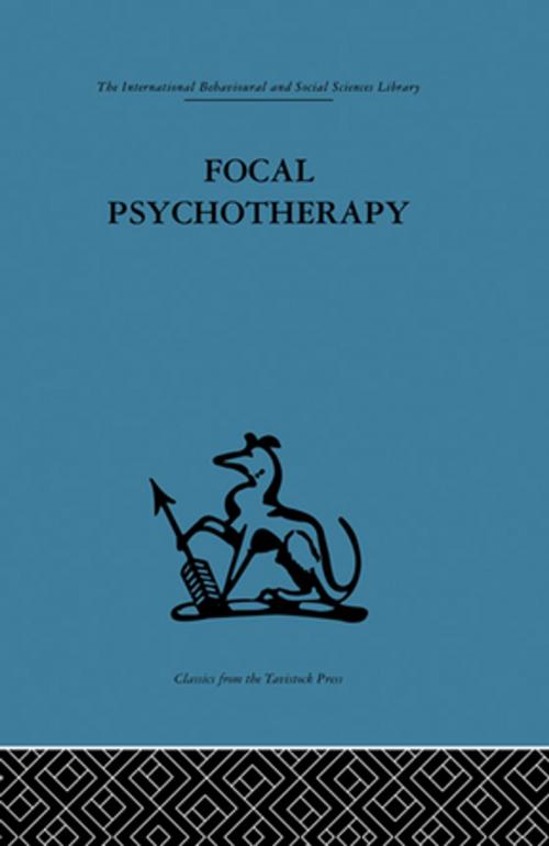 Cover of the book Focal Psychotherapy by , Taylor and Francis