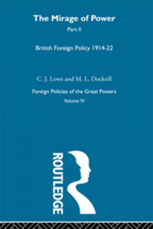 Cover of the book Mirage Of Power Pt2 V4 by Lowe and Dockril, Taylor and Francis