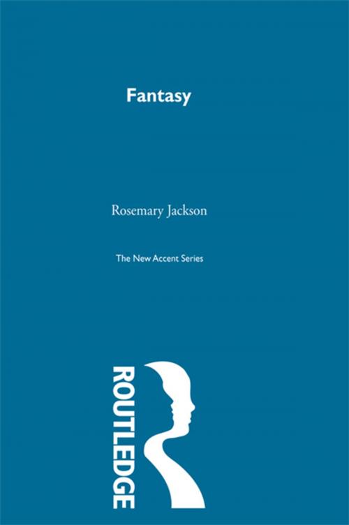 Cover of the book Fantasy by Rosemary Jackson, Taylor and Francis