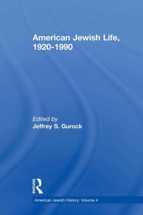 Cover of the book American Jewish Life, 1920-1990 by , Taylor and Francis