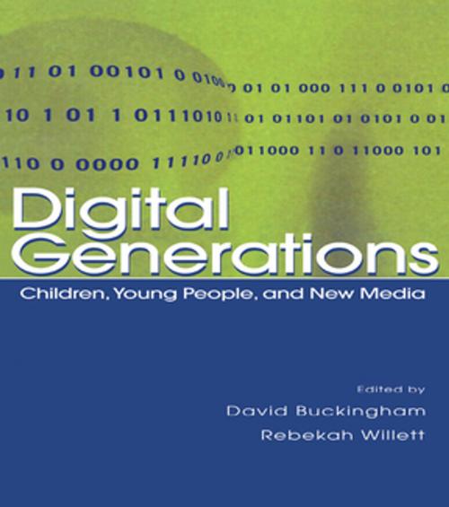 Cover of the book Digital Generations by , Taylor and Francis