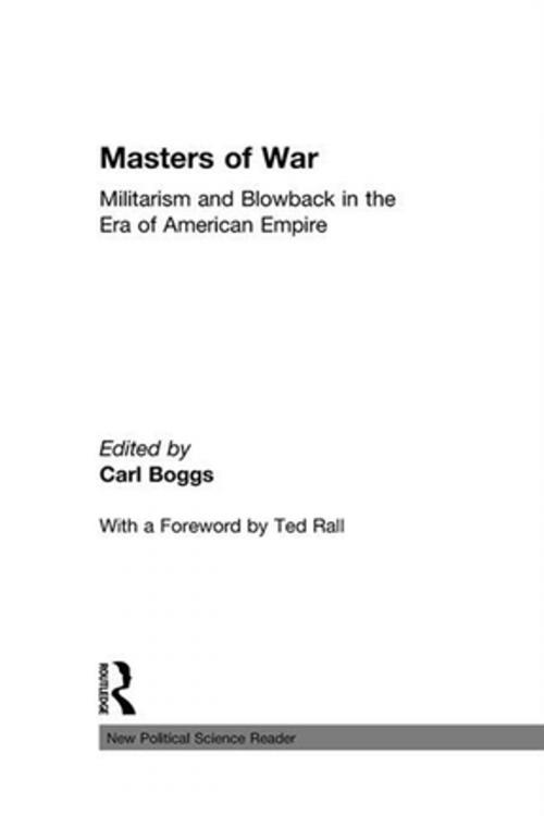 Cover of the book Masters of War by , Taylor and Francis