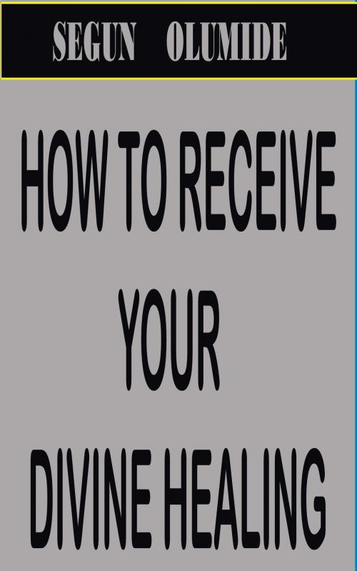 Cover of the book How to Receive Your Divine Healing by Segun Olumide, Segun Olumide