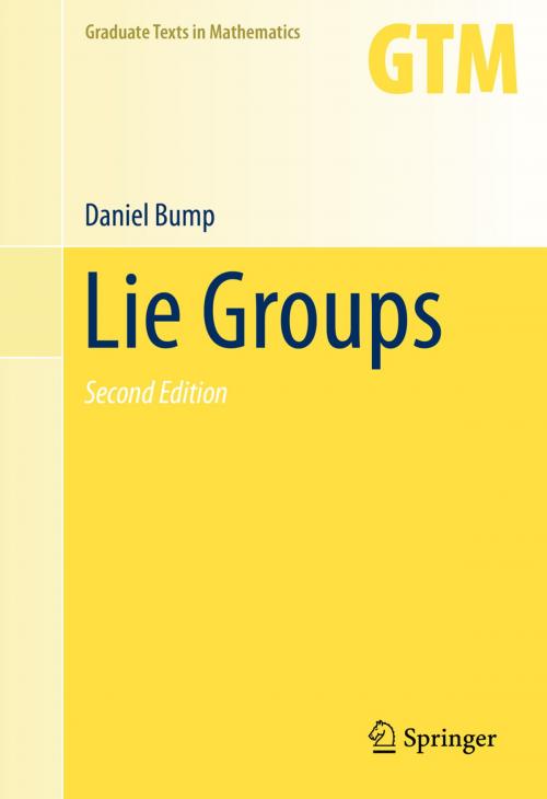 Cover of the book Lie Groups by Daniel Bump, Springer New York