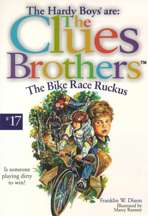 Cover of the book The Bike Race Ruckus by Franklin W. Dixon, Aladdin