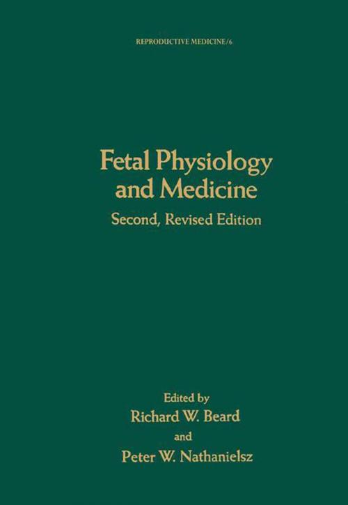 Cover of the book Fetal Physiology and Medicine by , Elsevier Science