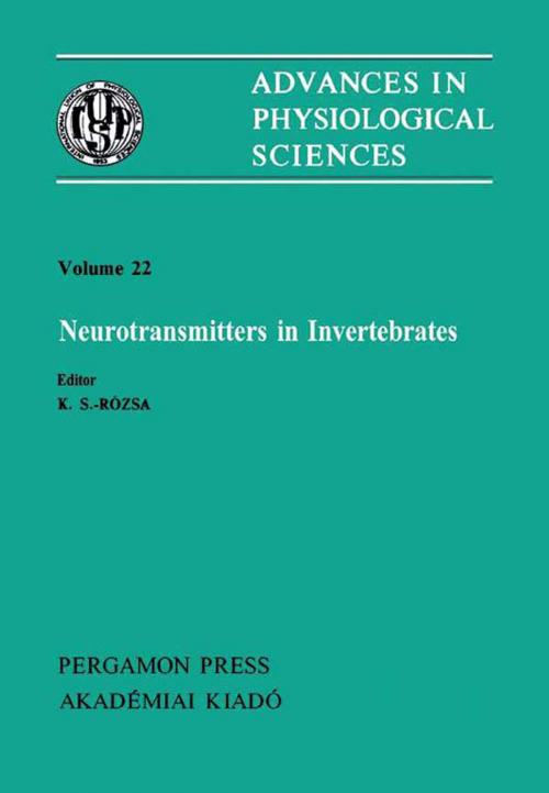 Cover of the book Neurotransmitters in Invertebrates by , Elsevier Science