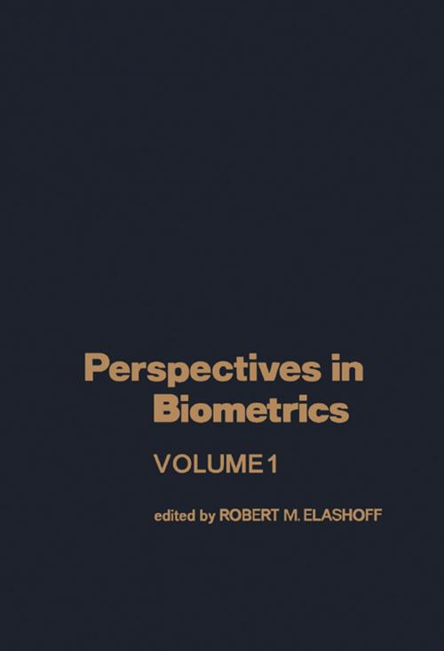 Cover of the book Perspectives in Biometrics by , Elsevier Science