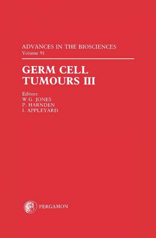 Cover of the book Germ Cell Tumours III by , Elsevier Science