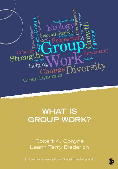 Cover of the book What Is Group Work? by Dr. Robert K. Conyne, Dr. Leann J. Terry Diederich, SAGE Publications