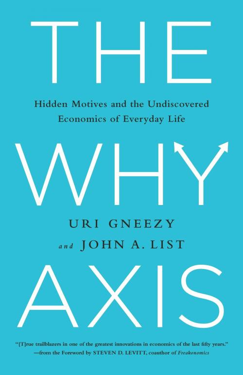 Cover of the book The Why Axis by Uri Gneezy, John List, PublicAffairs