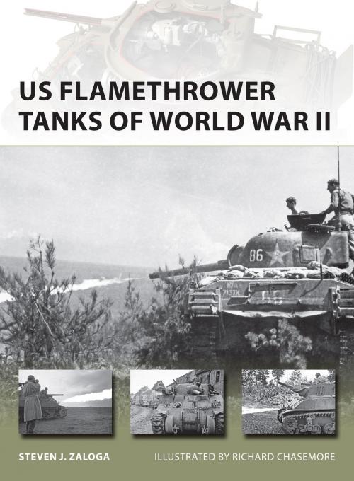 Cover of the book US Flamethrower Tanks of World War II by Steven J. Zaloga, Bloomsbury Publishing