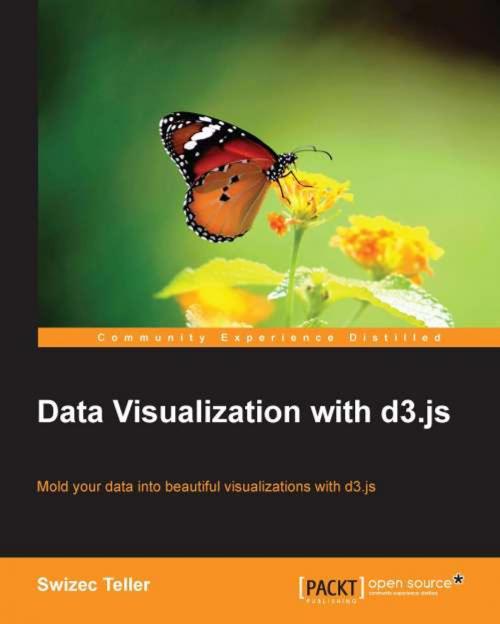 Cover of the book Data Visualization with d3.js by Swizec Teller, Packt Publishing