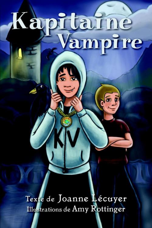 Cover of the book Kapitaine Vampire by Joanne Lecuyer, Topsy Books