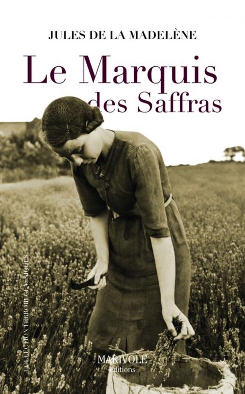 Cover of the book Le Marquis des Saffras by Jules De La Madelène, Marivole Éditions