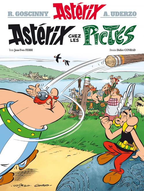 Cover of the book Astérix chez les Pictes - 35 by René Goscinny, Albert Uderzo, Jean-Yves Ferri, Didier Conrad, Editions Albert René