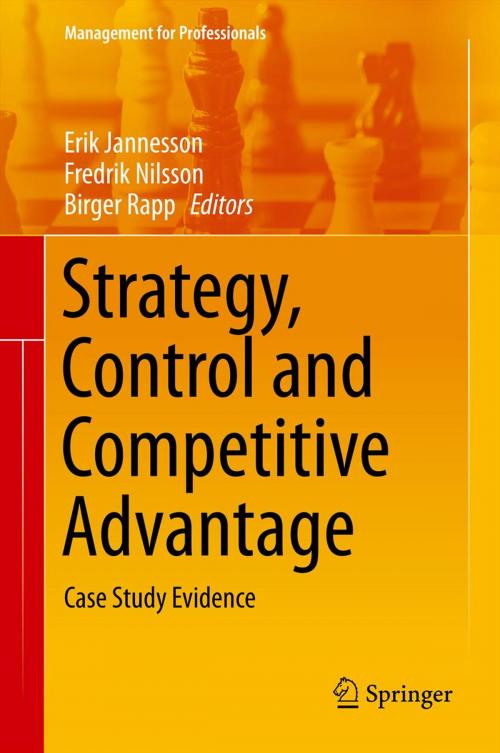 Cover of the book Strategy, Control and Competitive Advantage by , Springer Berlin Heidelberg