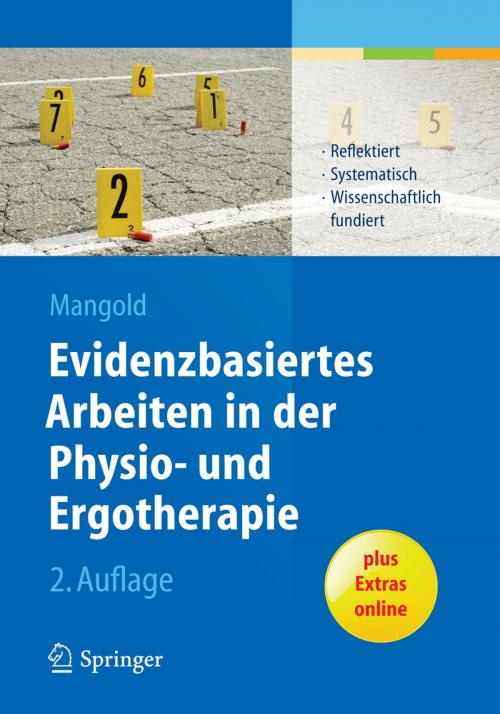 Cover of the book Evidenzbasiertes Arbeiten in der Physio- und Ergotherapie by Sabine Mangold, Springer Berlin Heidelberg