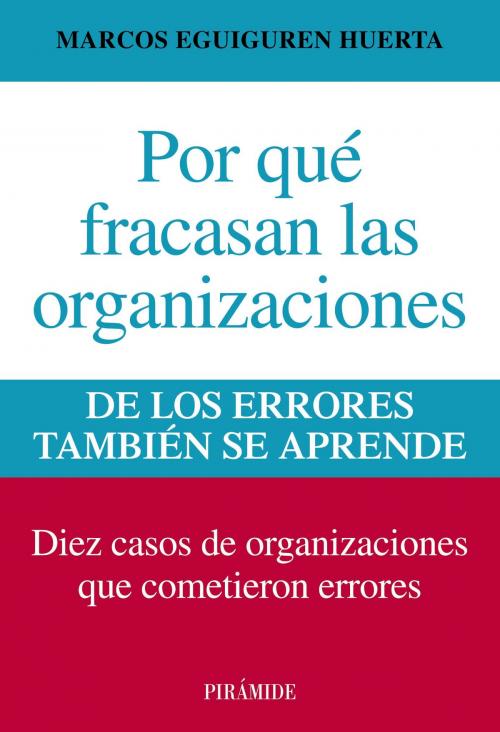 Cover of the book Por qué fracasan las organizaciones by Marcos Eguiguren Huerta, Ediciones Pirámide