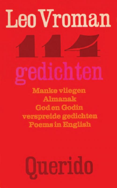 Cover of the book 114 gedichten by Leo Vroman, Singel Uitgeverijen