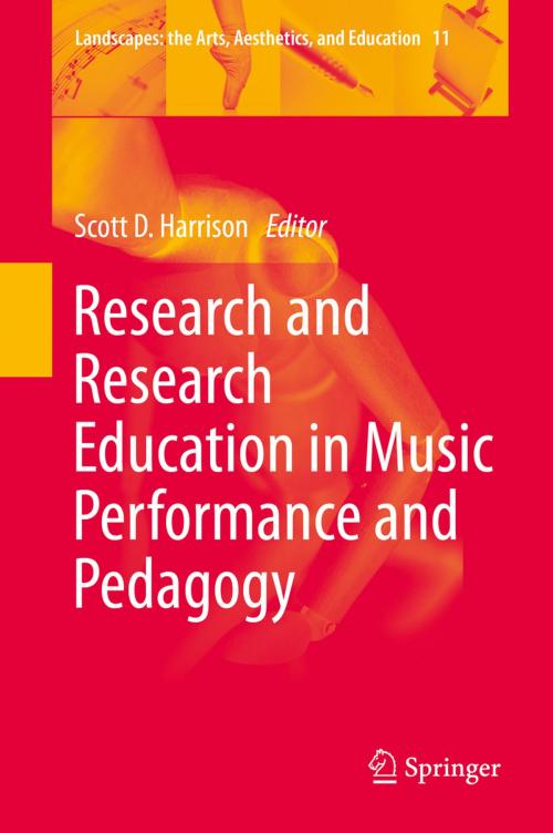 Cover of the book Research and Research Education in Music Performance and Pedagogy by , Springer Netherlands