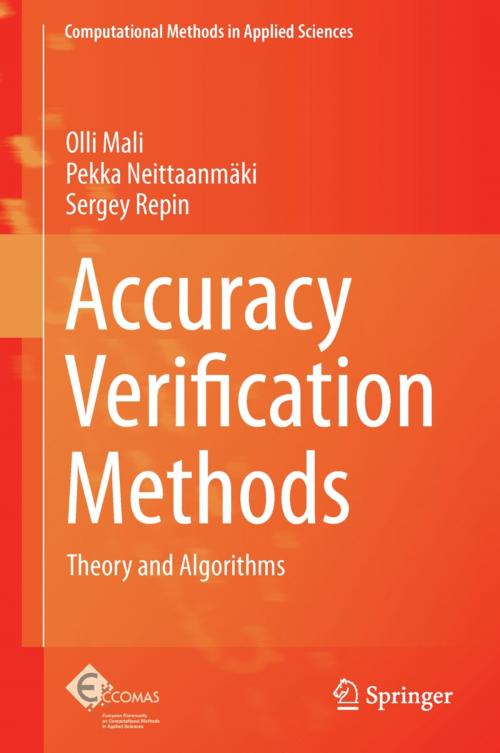 Cover of the book Accuracy Verification Methods by Sergey Repin, Olli Mali, Pekka Neittaanmäki, Springer Netherlands