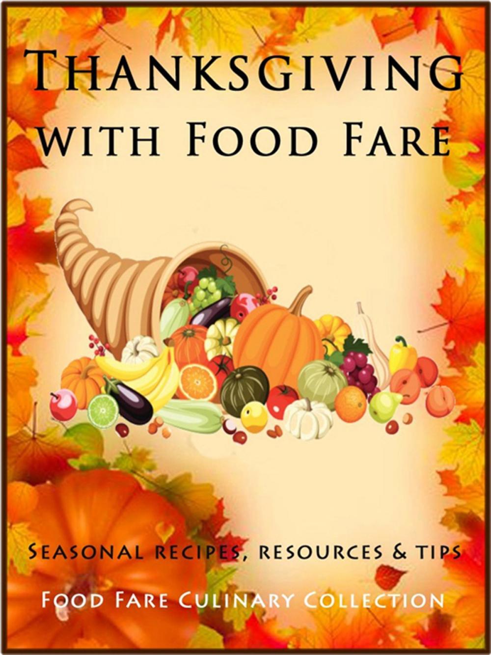 Big bigCover of Thanksgiving with Food Fare