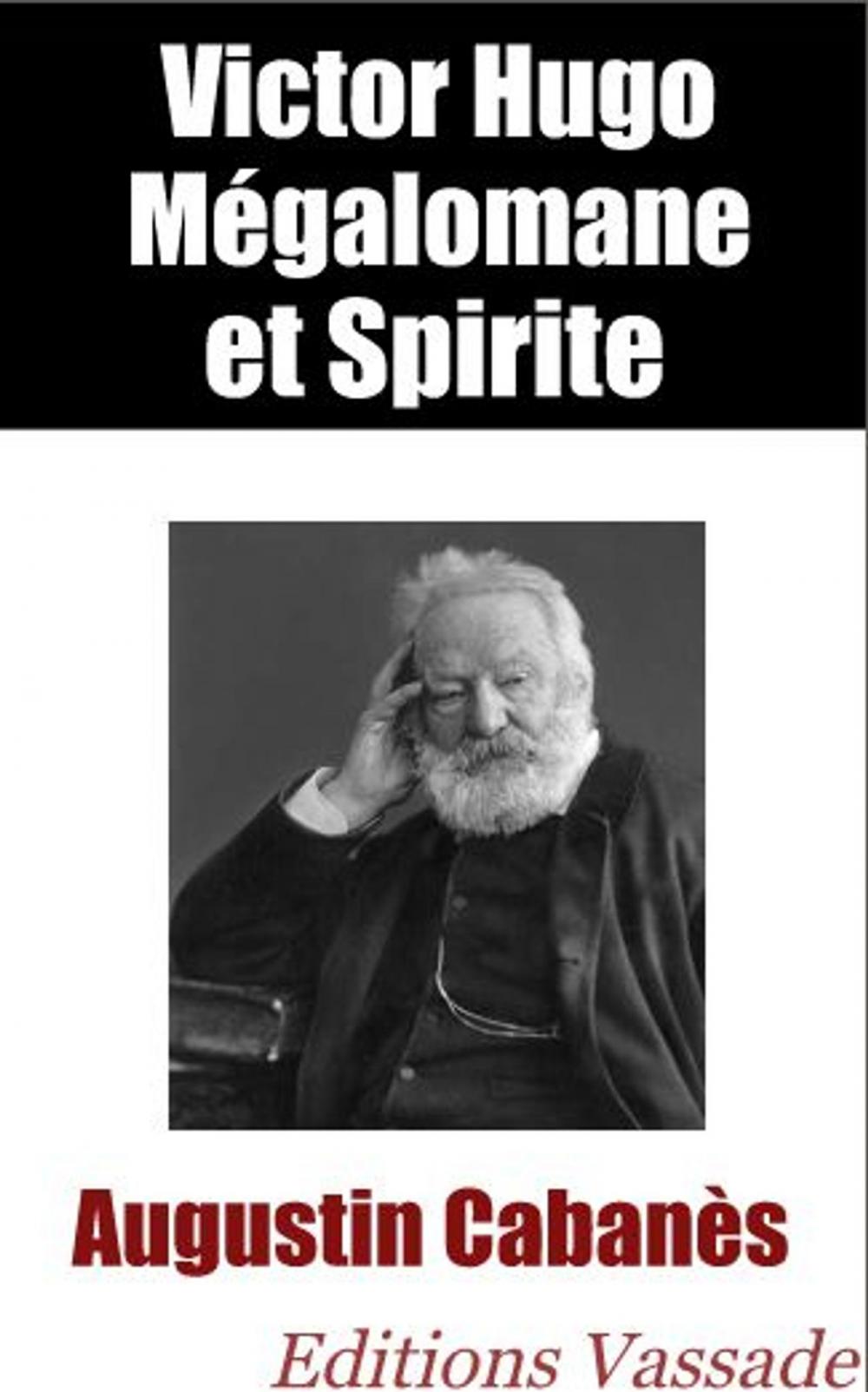 Big bigCover of Victor Hugo mégalomane et spirite