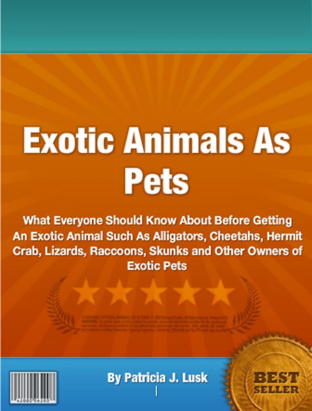 Big bigCover of Exotic Animals As Pets