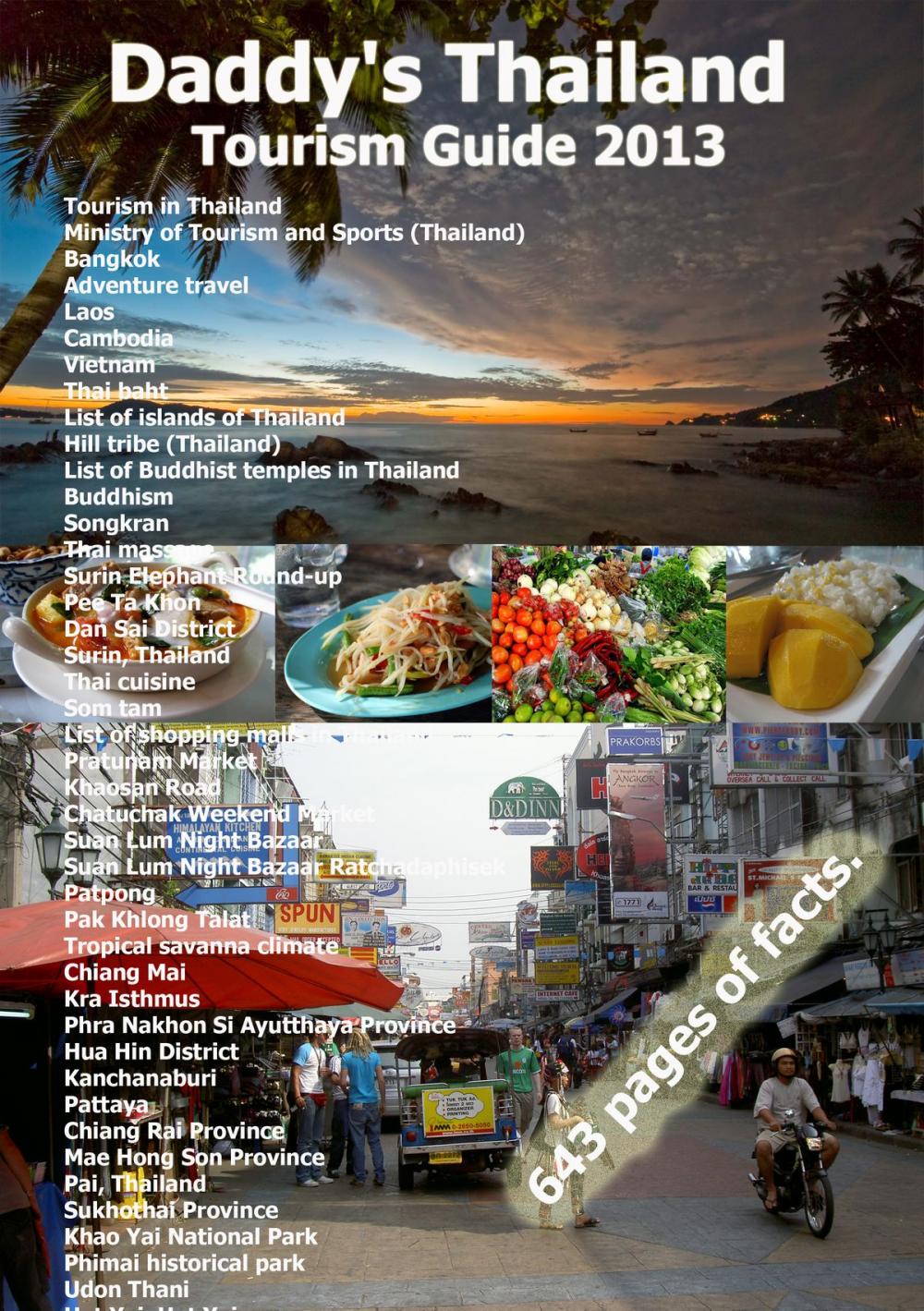 Big bigCover of Daddy's Thailand Tourism Guide 2013