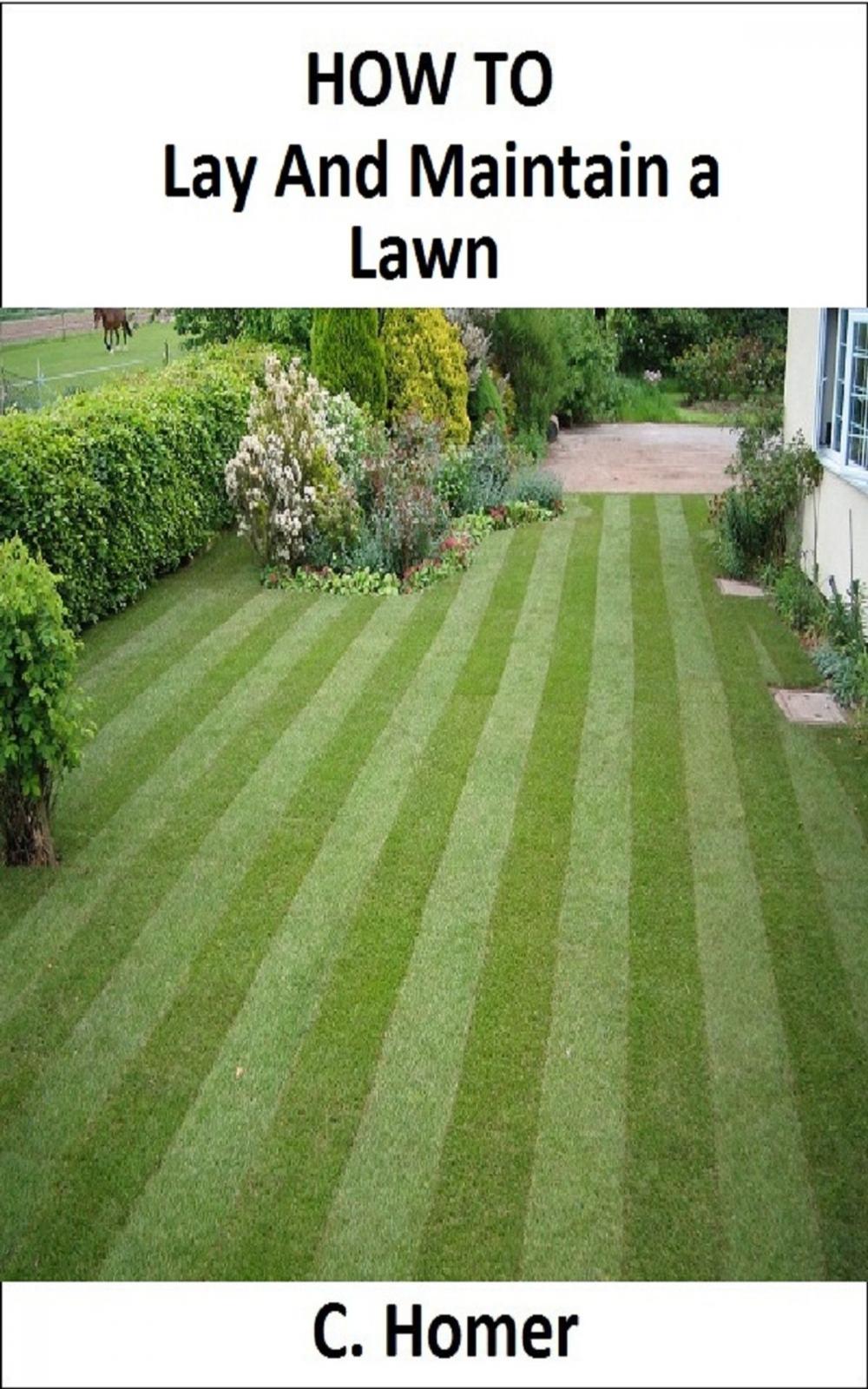 Big bigCover of How to lay and maintain a lawn