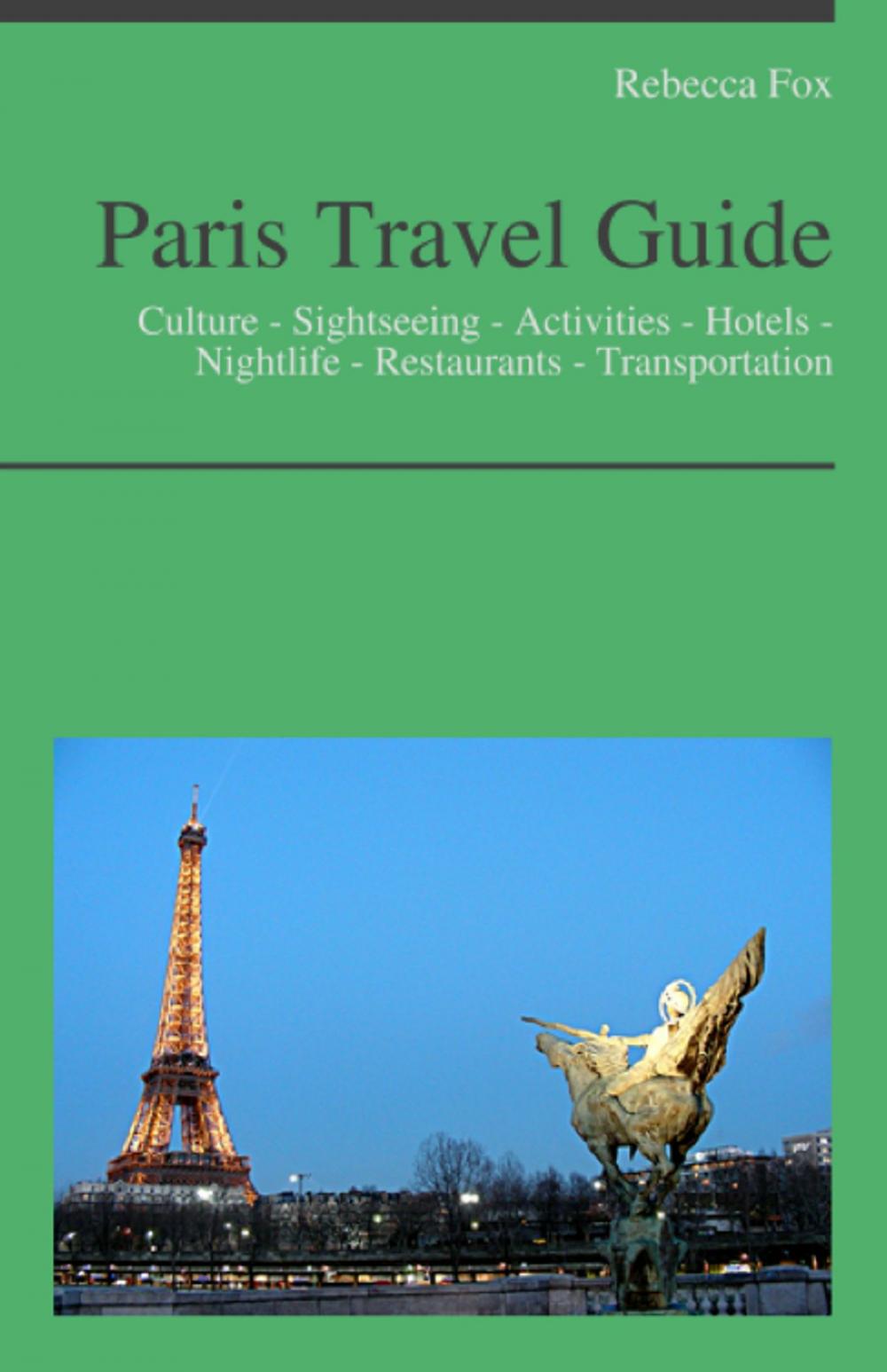 Big bigCover of Paris, France Travel Guide