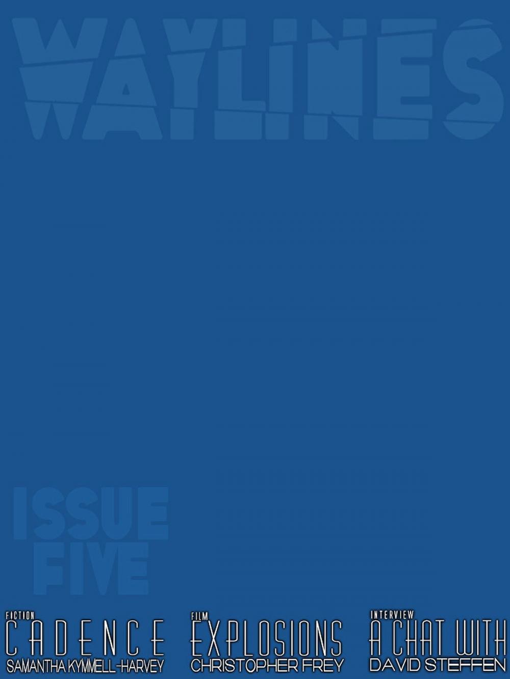 Big bigCover of Waylines Magazine - Issue 5