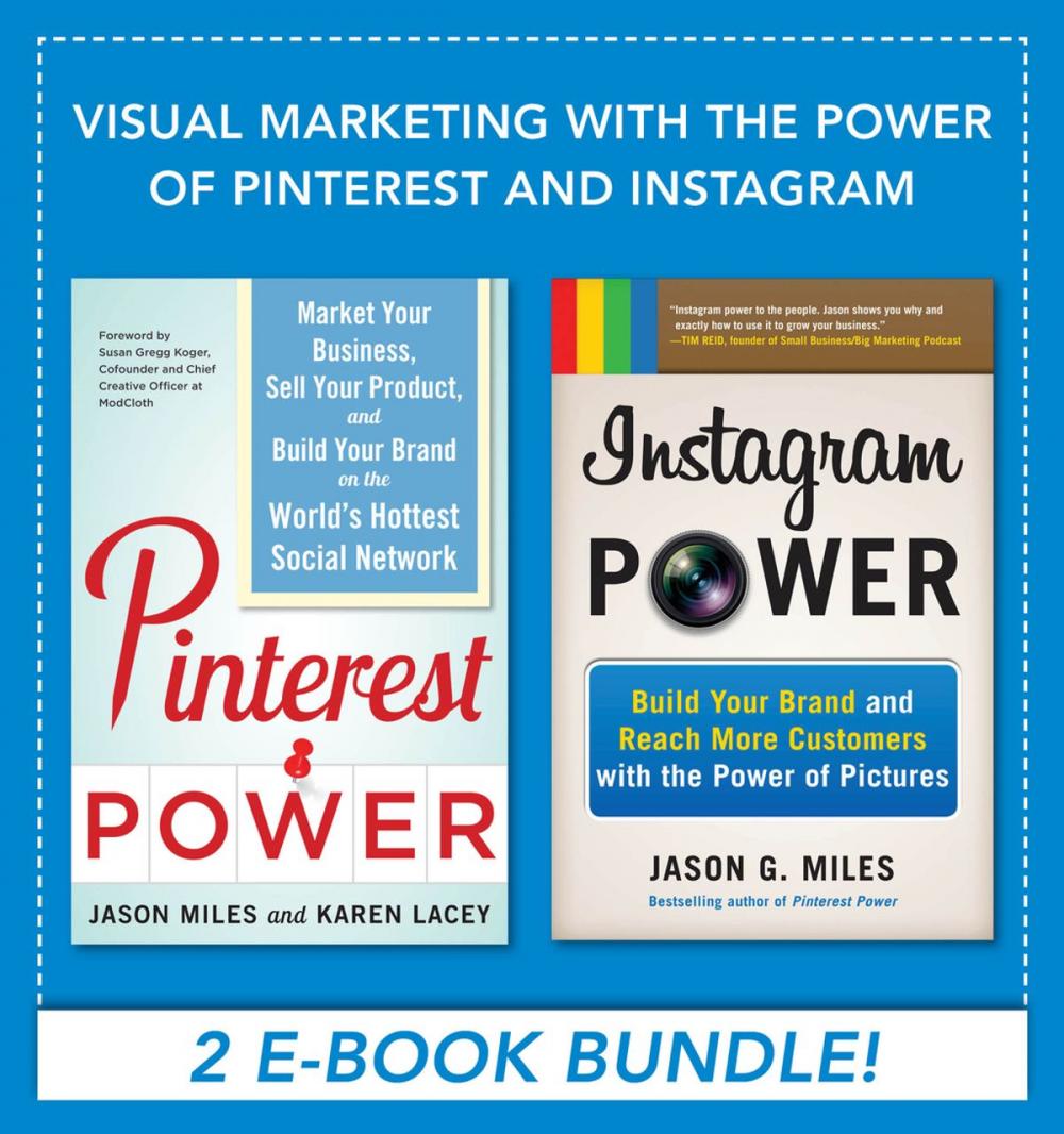 Big bigCover of Visual Marketing with the Power of Pinterest and Instagram EBOOK BUNDLE