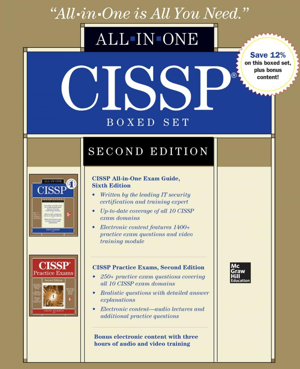 Big bigCover of CISSP Boxed Set, Second Edition