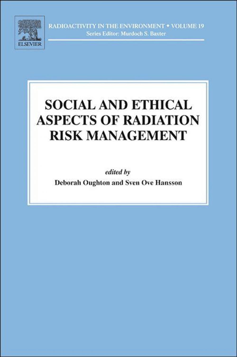 Big bigCover of Social and Ethical Aspects of Radiation Risk Management