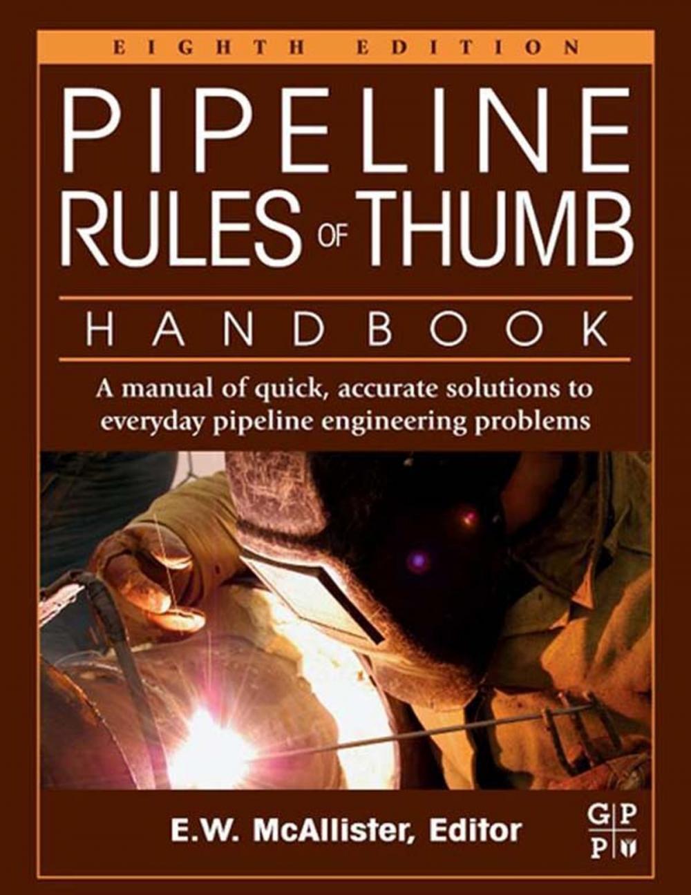 Big bigCover of Pipeline Rules of Thumb Handbook