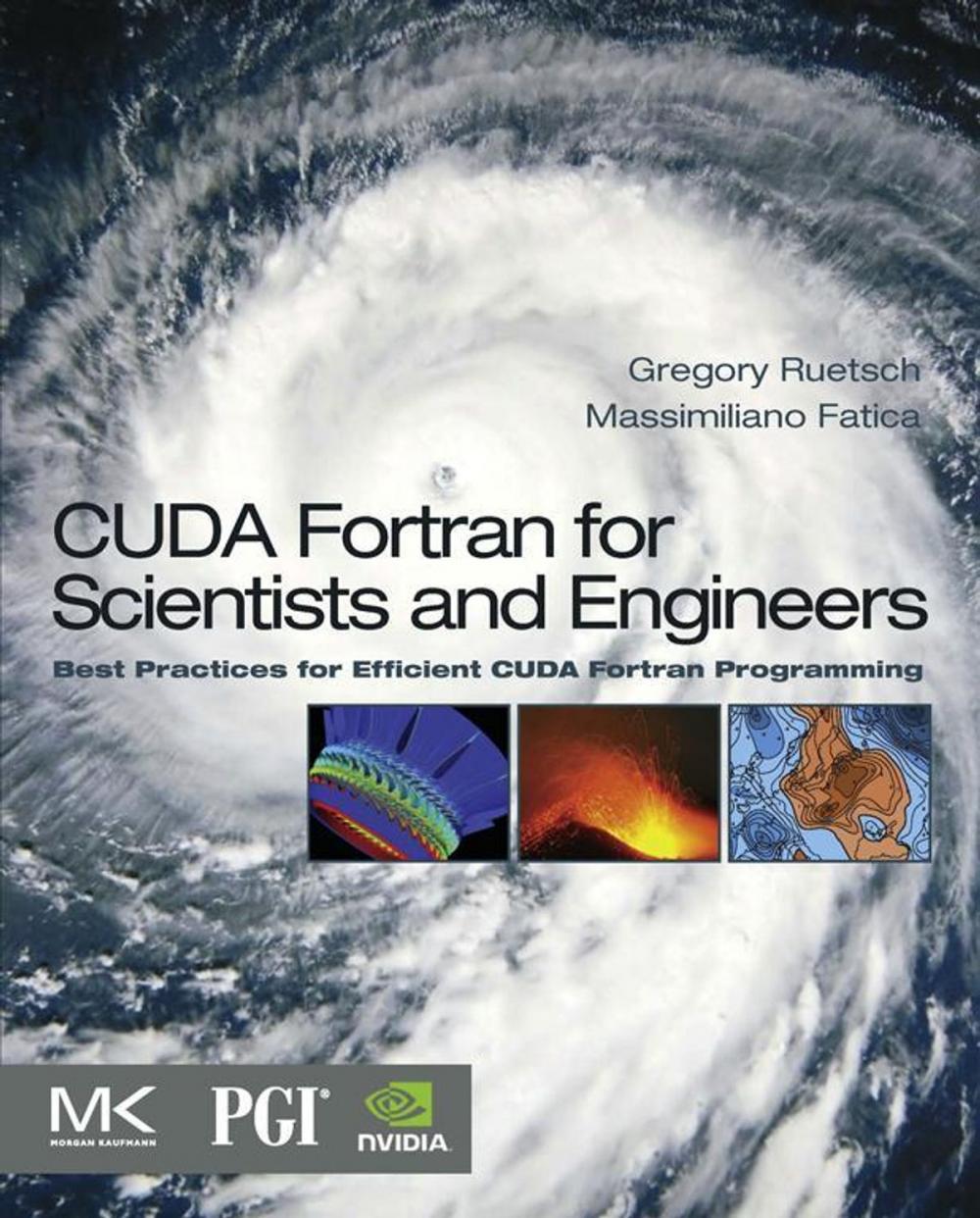 Big bigCover of CUDA Fortran for Scientists and Engineers