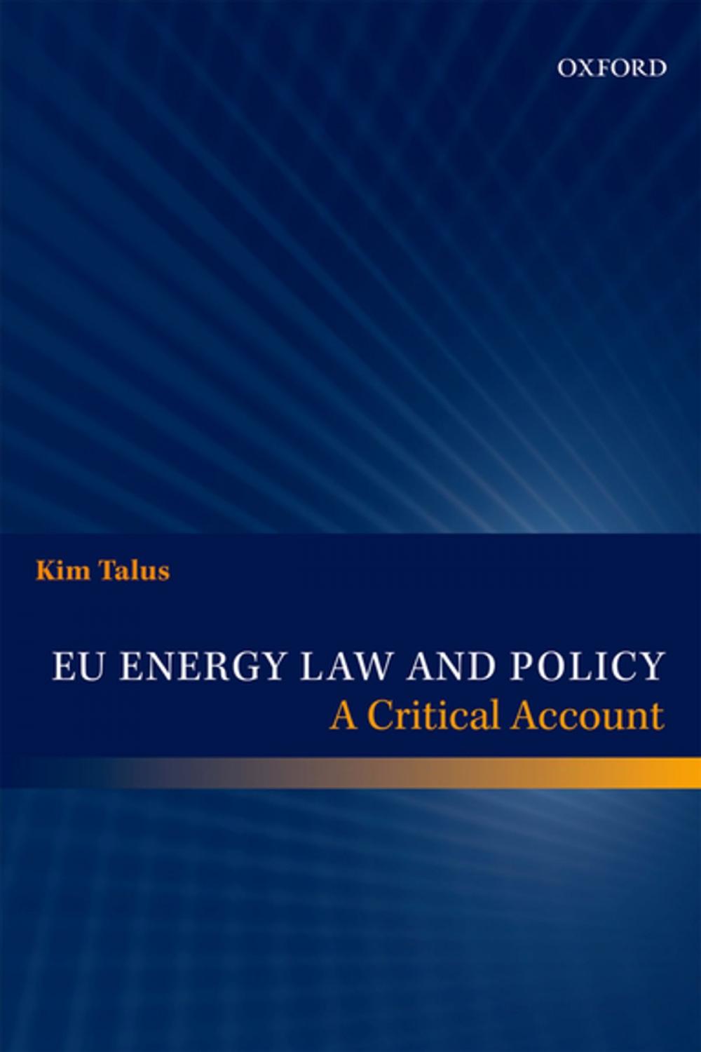 Big bigCover of EU Energy Law and Policy