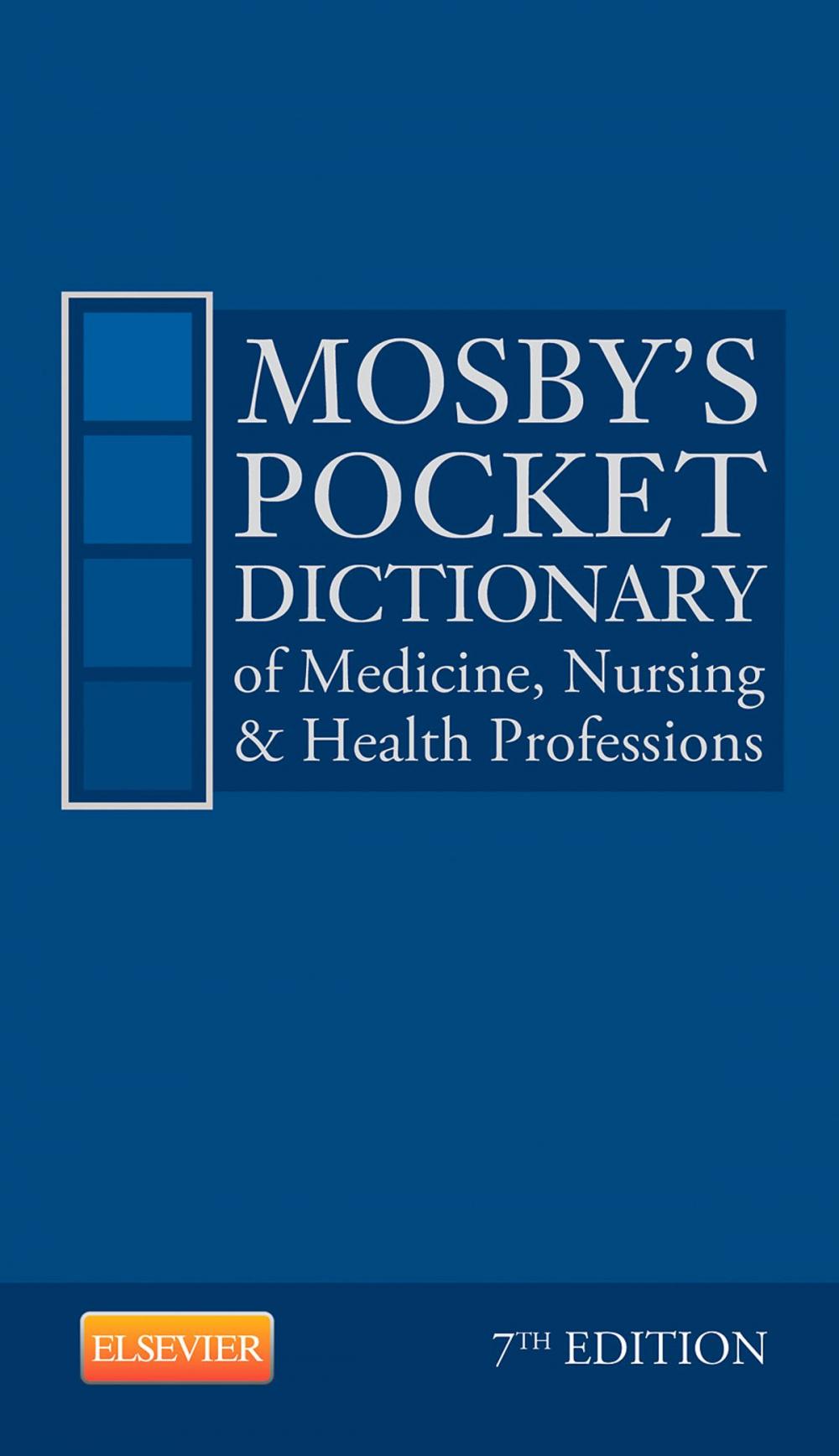 Big bigCover of Mosby's Pocket Dictionary of Medicine, Nursing & Health Professions - E-Book