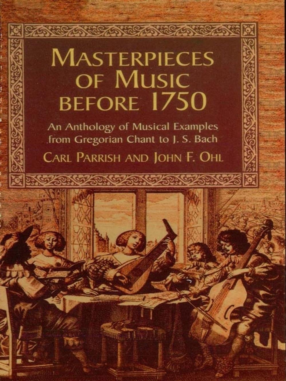 Big bigCover of Masterpieces of Music Before 1750